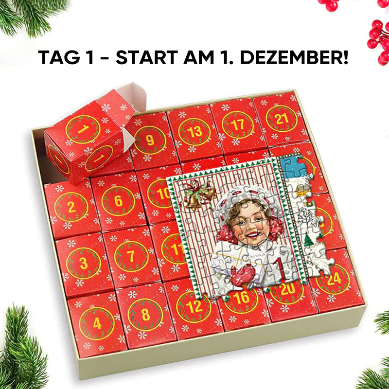 Avelena | Weihnachts-Adventskalender-Puzzle 1000teilig