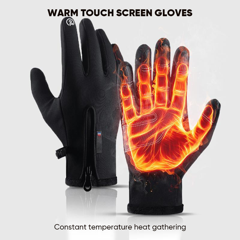 Avelena | Winter-Touchscreen winddichte Handschuhe