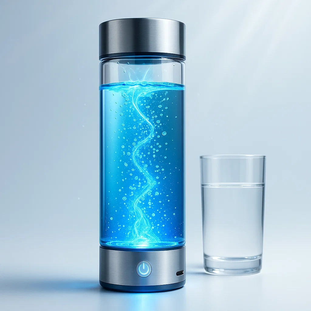 Avelena | Wasserflasche mit Wasserstoff | USB wiederaufladbar, entzündungshemmend & perfekt für tägliche Hydratation und Wellness