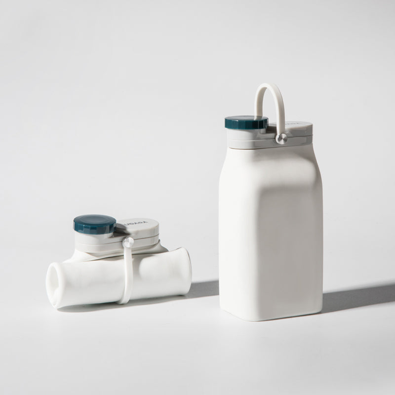 Avelena | Tragbare Silikon-Wasserflasche, mit hitzebeständigem Design, leicht zu reinigen, faltbar, große Kapazität und lebensmittelechtem Silikon, für Reisen, Sport, Camping und mehr