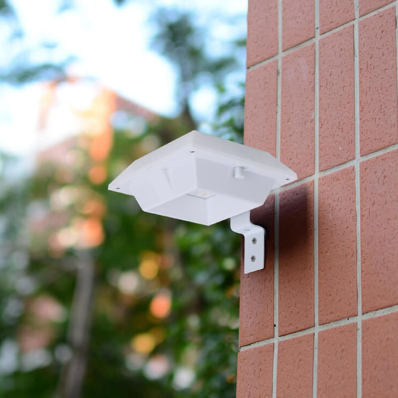 Avelena | Solar UFO Form Design Zaunlicht LED Außen Wandlampe