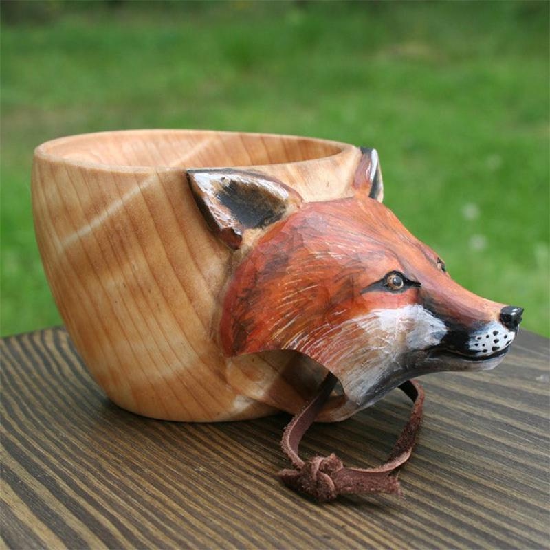 Avelena | Tierische Outdoor-Holzbecher