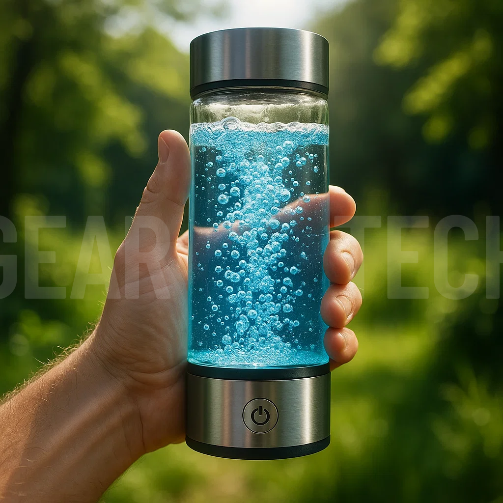 Avelena | Wasserflasche mit Wasserstoff | USB wiederaufladbar, entzündungshemmend & perfekt für tägliche Hydratation und Wellness
