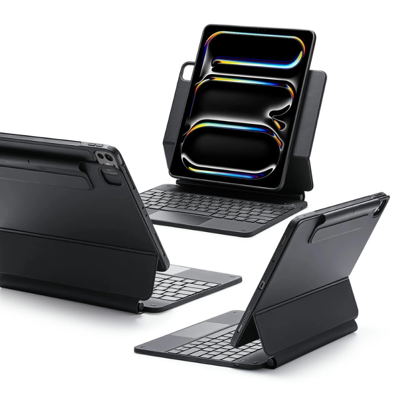 Avelena | TabGuard | iPad Tastaturhülle – Touchpad mit Multi-Touch