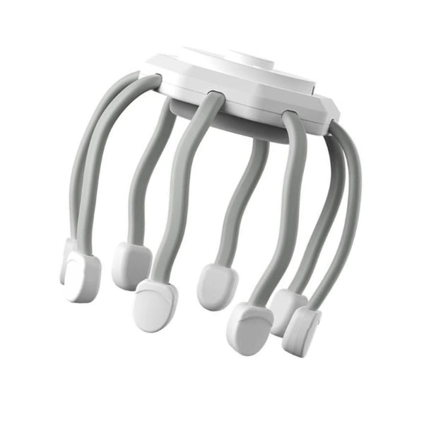 Avelena | Elektrischer Oktopus Kopf-Massager - Beste Kopf-Massagemaschine mit Vibrations-Therapie