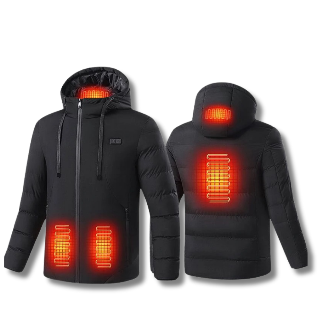 Avelena | Heated Puffer Jacket – Wiederaufladbare beheizte Jacken mit Batteriepack, bester beheizter Wintermantel für Männer & Frauen UK