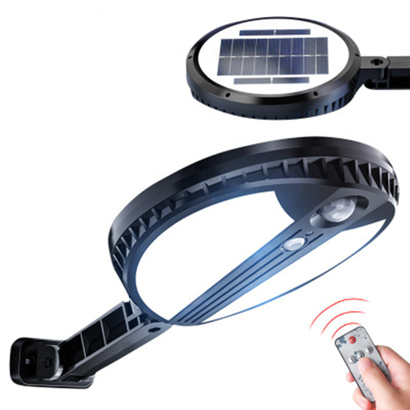 Avelena | Ultra Bright Outdoor Solar Light with Remote Control, Three Light Modes, für draußen, Innenhof, Zuhause, Korridor, Zaun und Straße