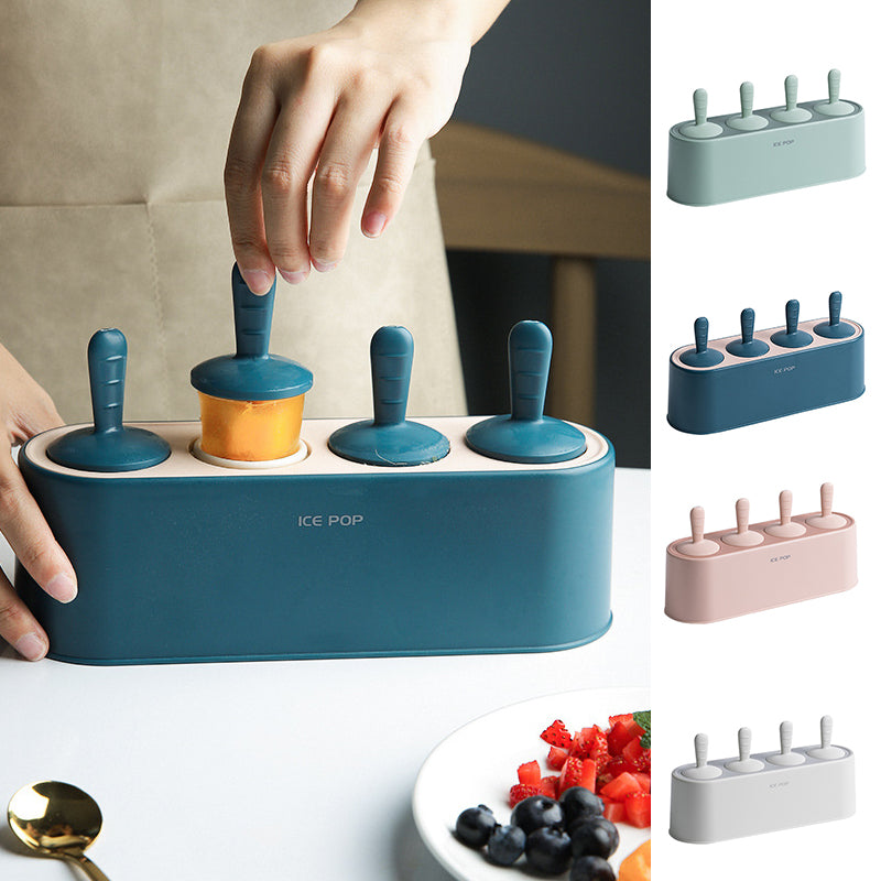 Avelena | Silikon-Eis am Stiel-Eiscreme-Mold-Set