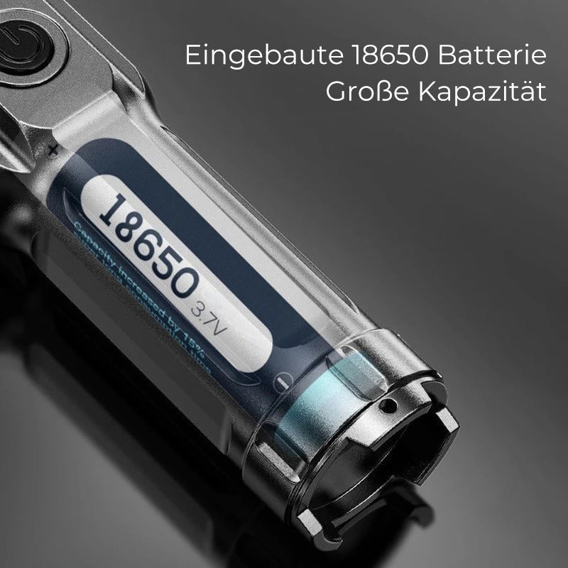 Avelena | Tragbare Taschenlampe mit starker Lichtfokussierung