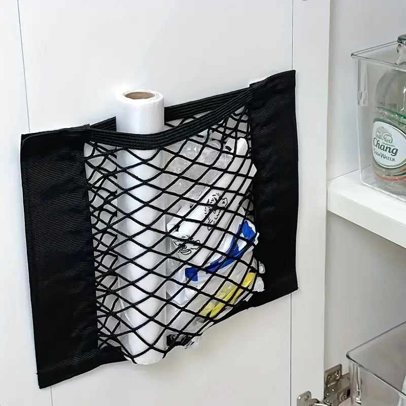 Avelena | Plastiktütenspeicher-Netztasche (Mit Klebeband)
