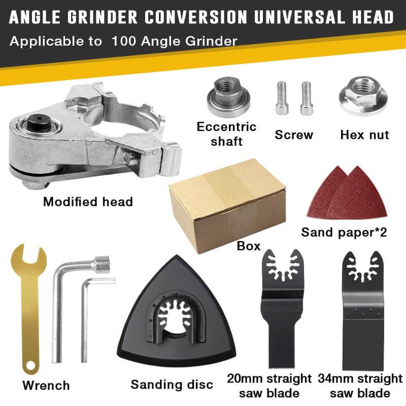 Avelena | Winkelschleifer Umwandlungs Universal Kopf Set