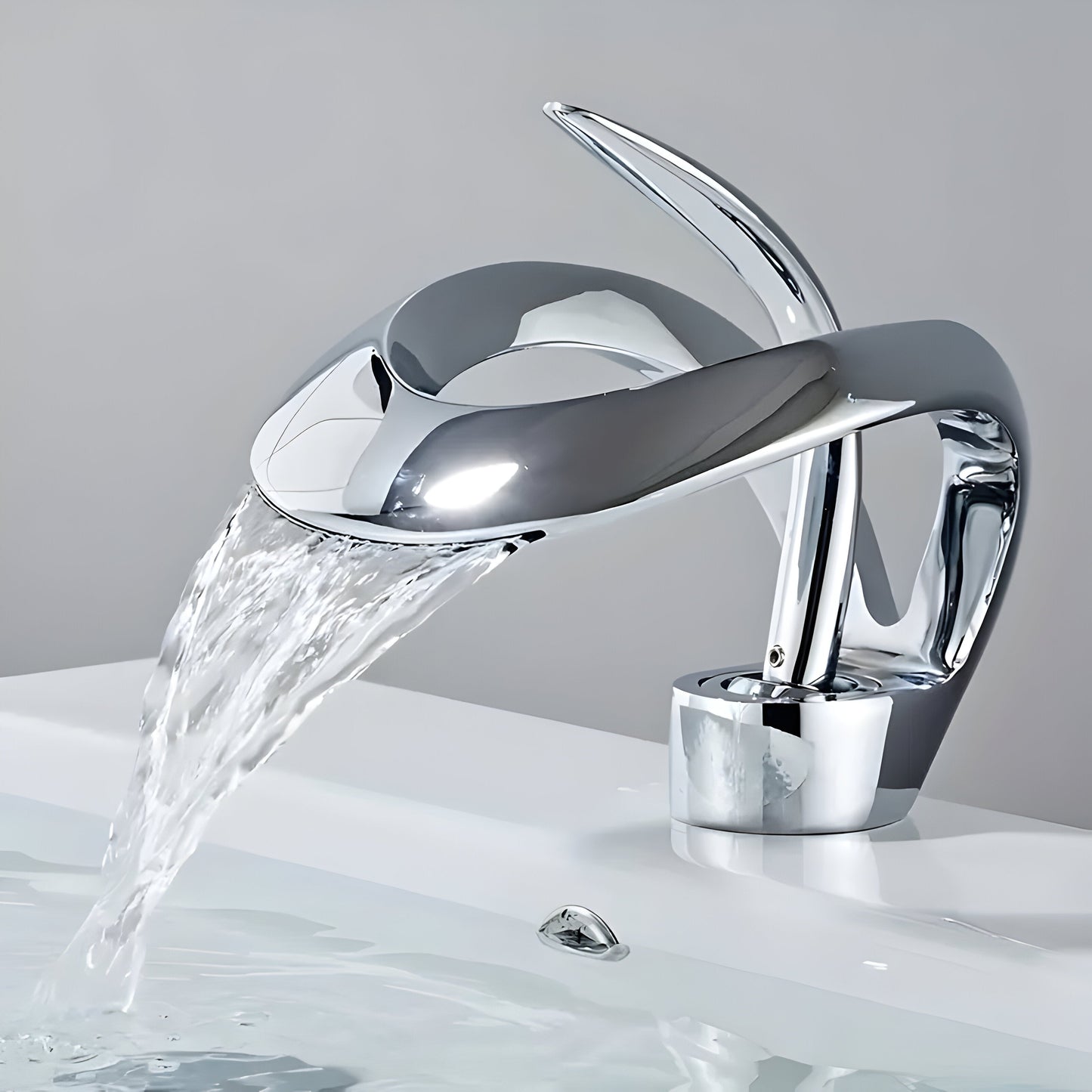 Avelena | AquaGleam – Minimalist Badezimmer Waschbecken Armatur