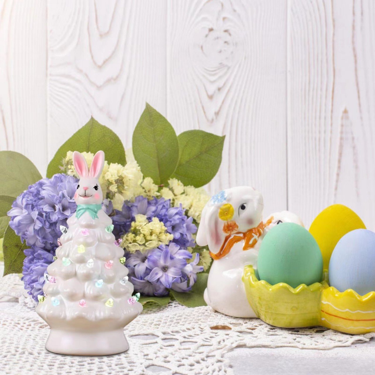 Avelena | Weihnachts-Pink-Hase-Baum