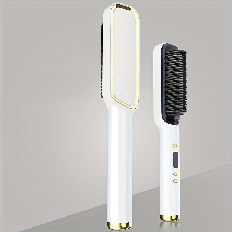 Avelena | StyleBeam | Professioneller Glättungs- und Lockenkamm für schnelles tägliches Styling