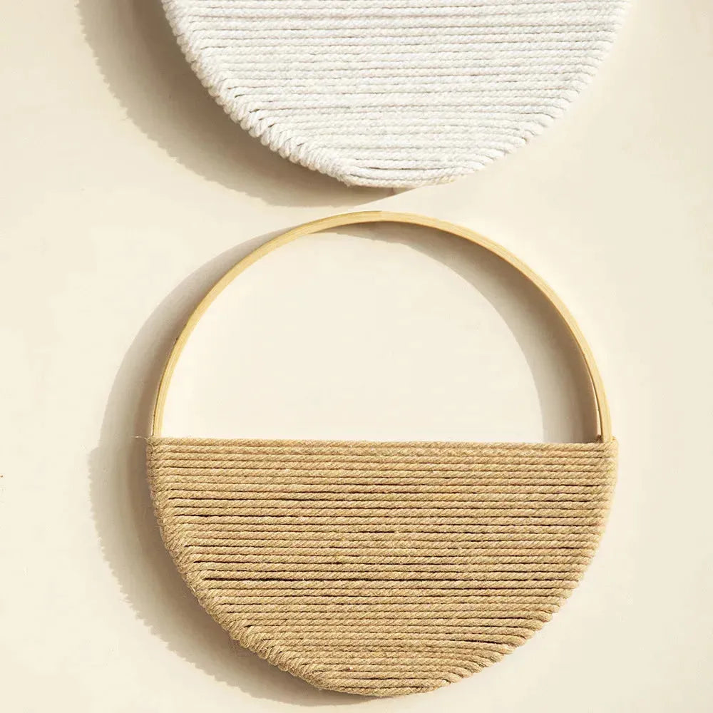 Avelena | Willowloop – Circulares Makrame-Wandsdekor mit symmetrischem Design