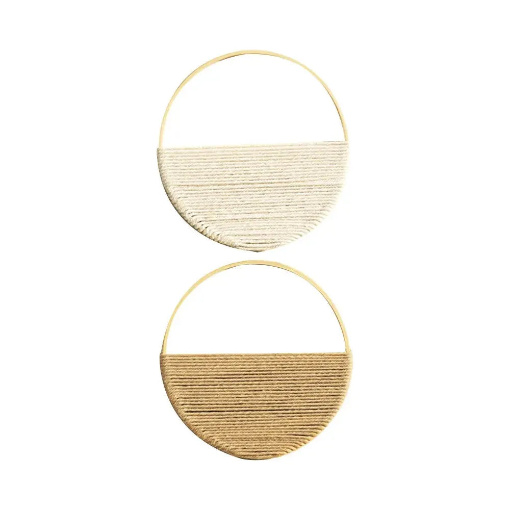 Avelena | Willowloop – Circulares Makrame-Wandsdekor mit symmetrischem Design