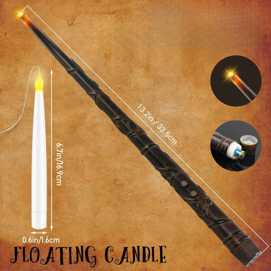 Avelena | Schwebende LED Kerzen - MagicGlow - Von Harry Potter Inspiriert - Schaffe eine Magische Atmosphäre