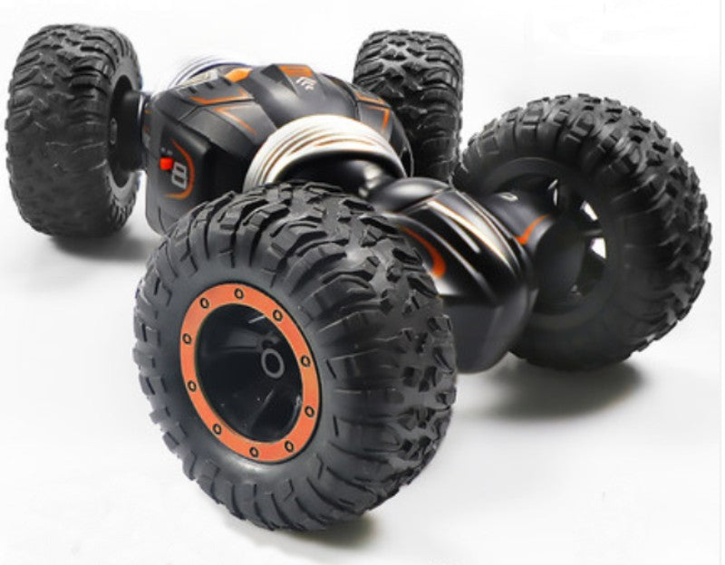 Avelena | Wiederaufladbares 4WD Stunt Offroad-Fernbedienungsauto mit Lithiumbatterie, Gummi-Vakuumreifen, geeignet für das Fahren auf verschiedenen holprigen Straßen, für Erwachsene und Kinder