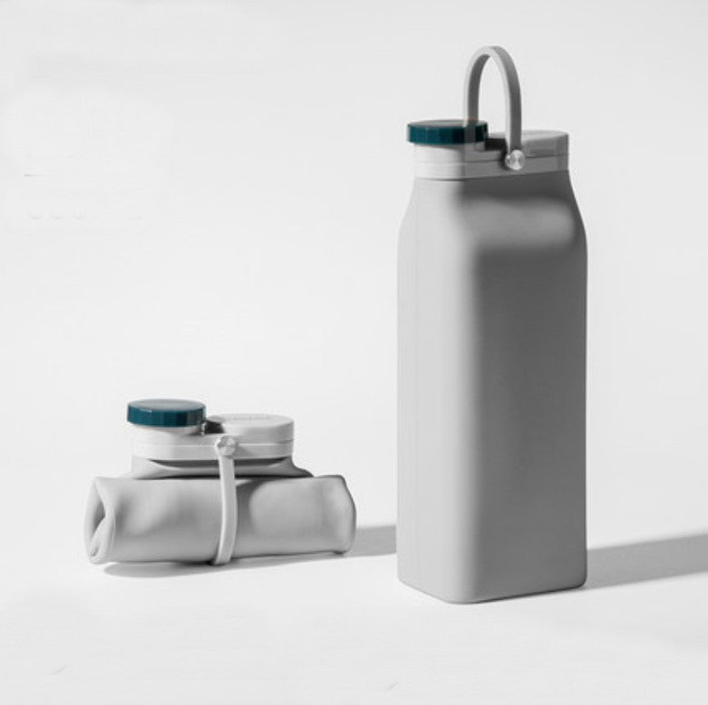 Avelena | Tragbare Silikon-Wasserflasche, mit hitzebeständigem Design, leicht zu reinigen, faltbar, große Kapazität und lebensmittelechtem Silikon, für Reisen, Sport, Camping und mehr