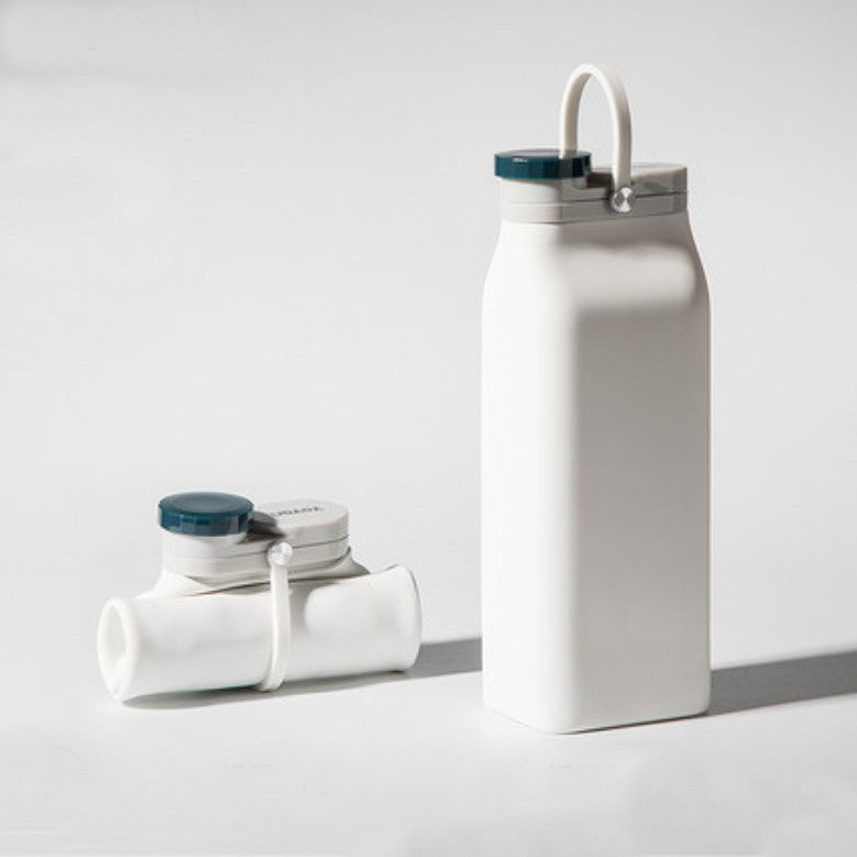 Avelena | Tragbare Silikon-Wasserflasche, mit hitzebeständigem Design, leicht zu reinigen, faltbar, große Kapazität und lebensmittelechtem Silikon, für Reisen, Sport, Camping und mehr