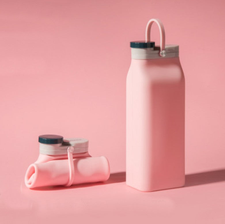 Avelena | Tragbare Silikon-Wasserflasche, mit hitzebeständigem Design, leicht zu reinigen, faltbar, große Kapazität und lebensmittelechtem Silikon, für Reisen, Sport, Camping und mehr