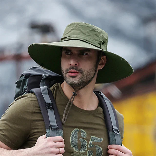 Avelena | SUNNY | Sommer Bucket Hat | Cowboyhut Männer | Outdoor Angeln Wandern Strandhüte