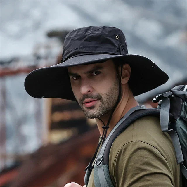 Avelena | SUNNY | Sommer Bucket Hat | Cowboyhut Männer | Outdoor Angeln Wandern Strandhüte