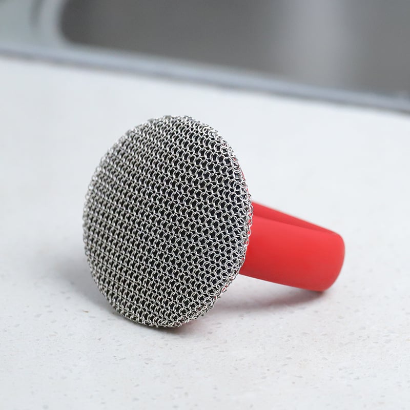 Avelena | StahlPeeling Ergonomischer Schrubber aus Edelstahl