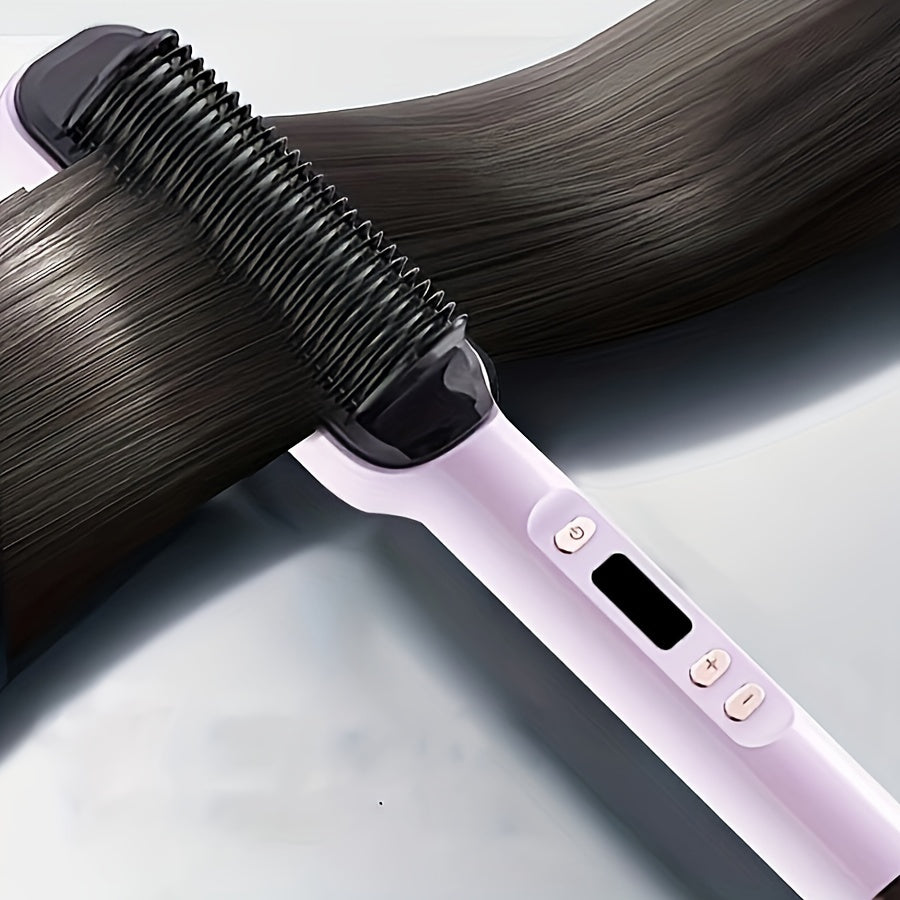 Avelena | StyleBeam | Professioneller Glättungs- und Lockenkamm für schnelles tägliches Styling