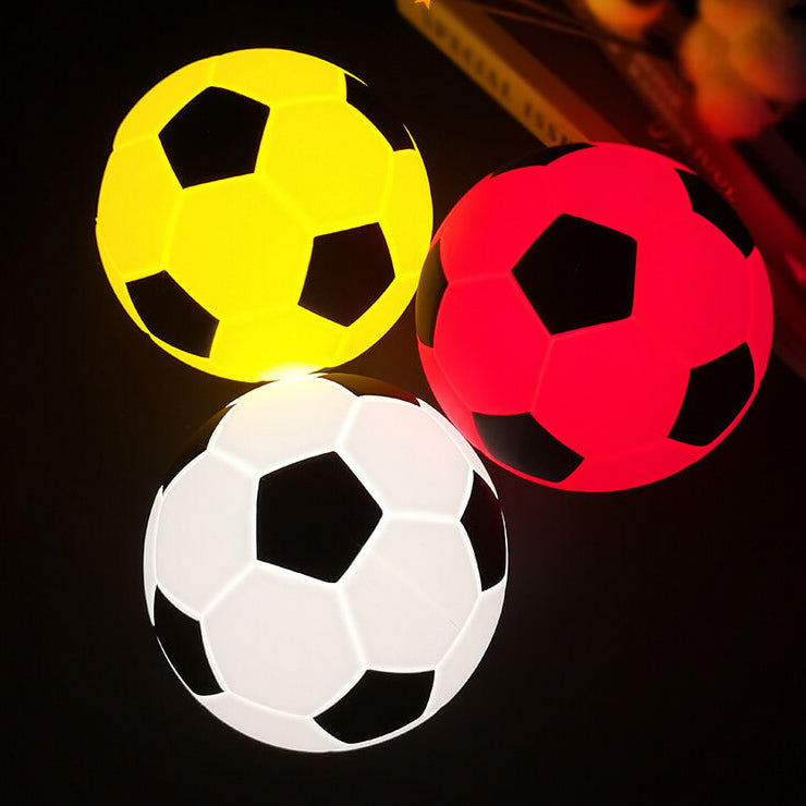 Avelena | Kreative Fußball Silikon LED Nachtlicht USB Lade Tischlampe