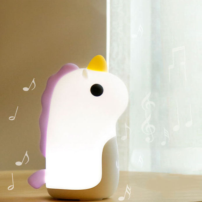 Avelena | Unilora DreamLight Wecker | Einhorn Design | Timer & LED Nachtlicht | Kinderzimmer-Deko