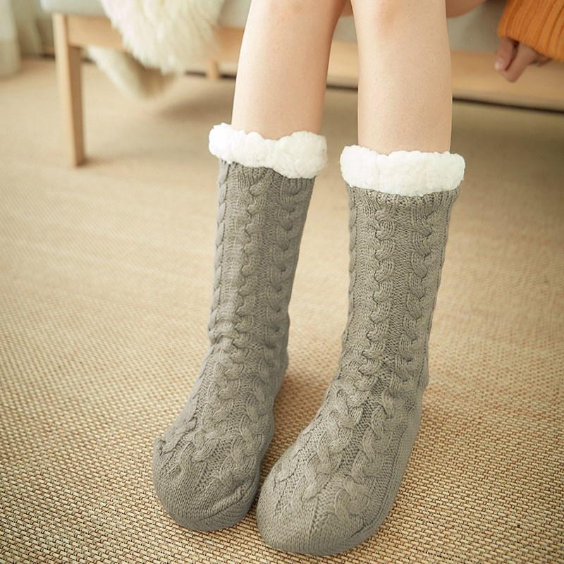 Avelena | Ultra-Plüsch Weiche Rutschfeste Socken, 1 Paar