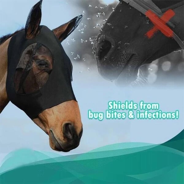 Avelena | Equine Maske Anti-Fliegen Netz