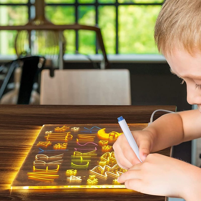 Avelena | ✨LED-Farbnotiztafel aus Acryl🎨