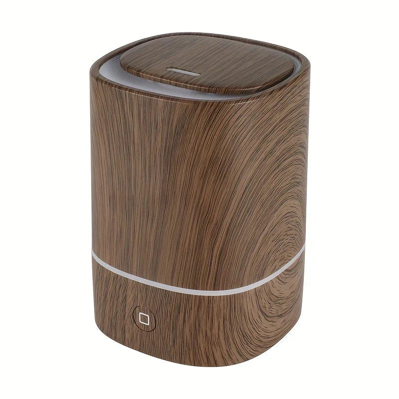 Avelena | Ultraschall-Luftbefeuchter mit Holzoptik – Leiser Aromadiffuser mit LED & Automatischer Abschaltung