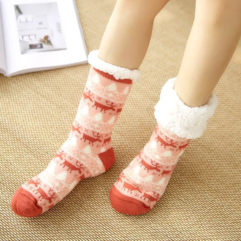 Avelena | Ultra-Plüsch Weiche Rutschfeste Socken, 1 Paar