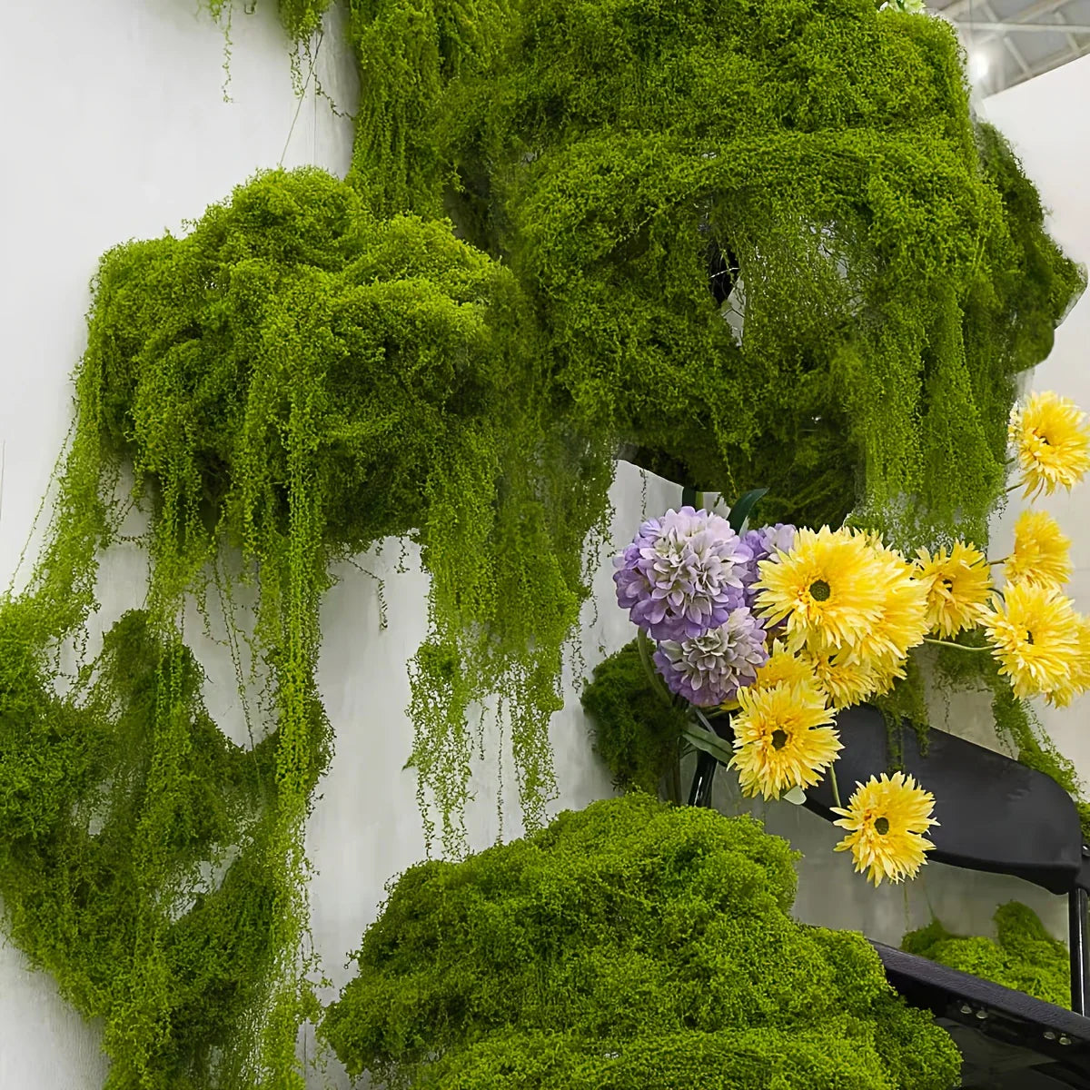 Avelena | Künstliches Moos für Landschaftsgestaltung – Moos und Blumen für Dekoration und Floristik