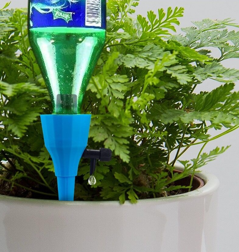 Avelena | Pflanzen Bewässerungsspitze für Flaschen – Automatische Tropfbewässerung für Gartenpflanzen