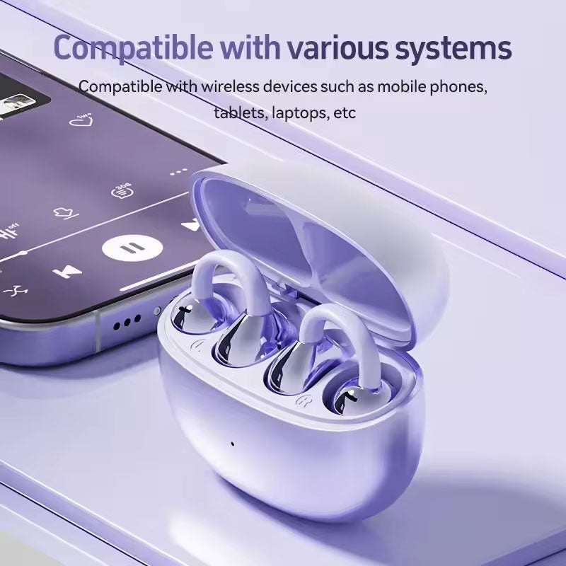 Avelena | Bluetooth Kopfhörer W900+ | Ohr clip Design | HiFi Ton | Offenes Ohr
