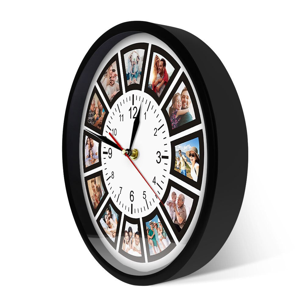 Avelena | PhotoTime - Individuell anpassbare Collage-Uhr