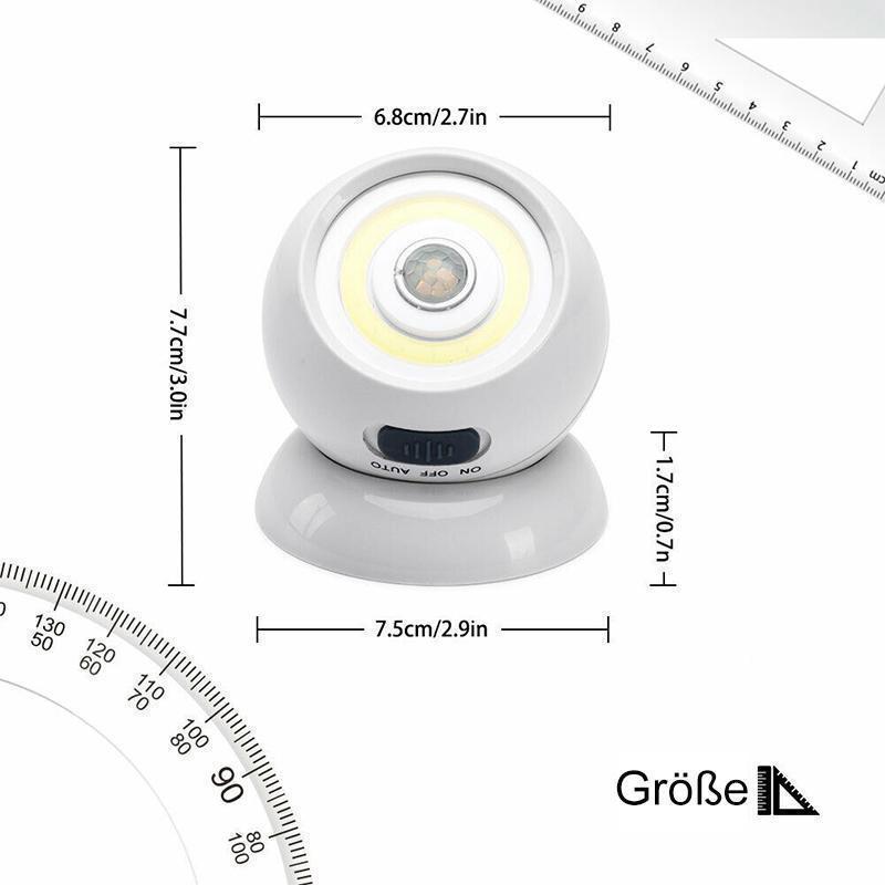 Avelena | Abnehmbares LED-Sensorlicht mit USB-Aufladung