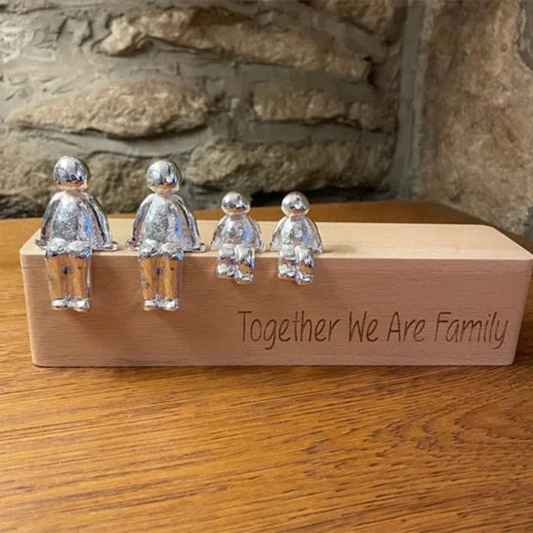 Avelena | Zeitlose Familienskulptur