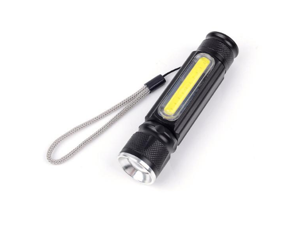 Avelena | USB Wiederaufladbare Magnetische Taschenlampe – LED Notfalllampe mit Magnet und Trageband