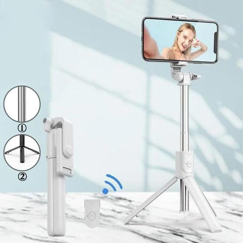 Avelena | Selfie-Stick mit Bluetooth-Fernbedienung