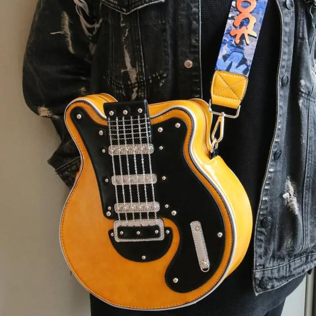 Avelena | Steigern Sie Ihren Stil mit der Rockstar Gitarrentasche Schultertasche Chic