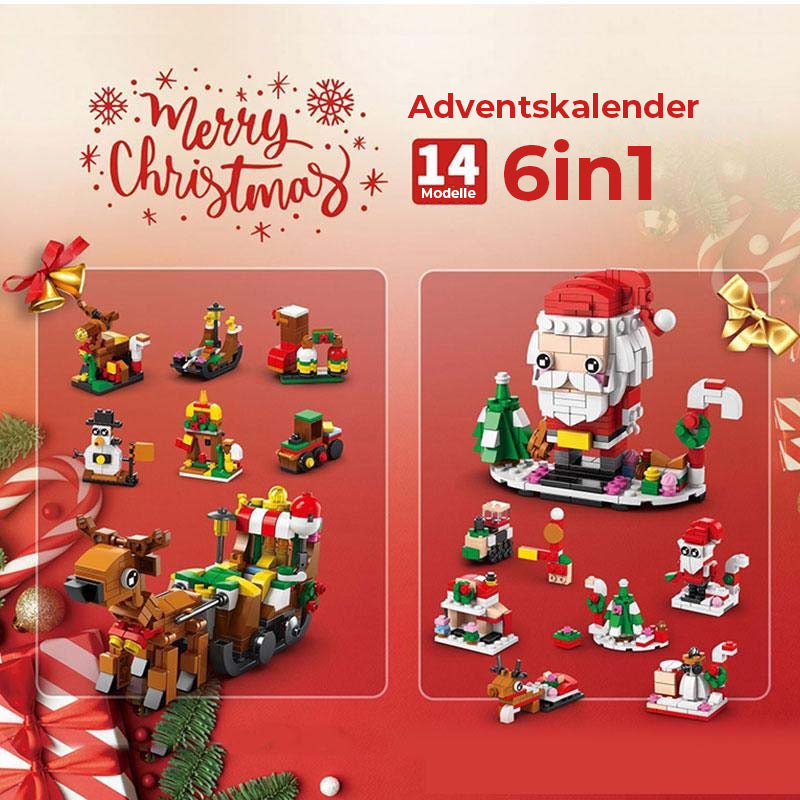 Avelena | 2024 Weihnachtsbaustein-Geschenkbox