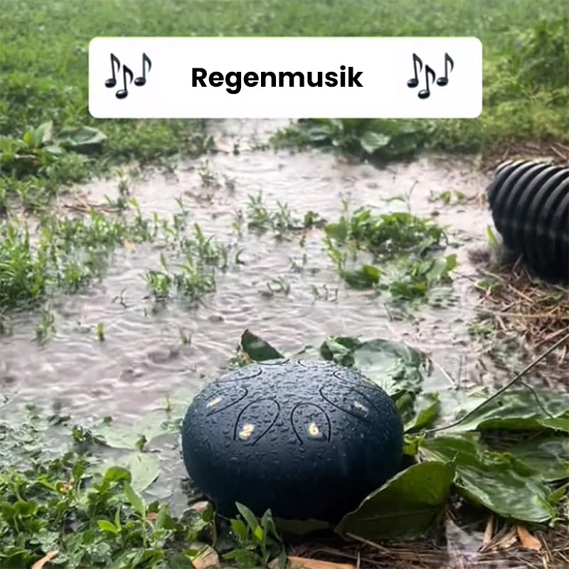 Avelena | Regentrommel als Garteninstrument