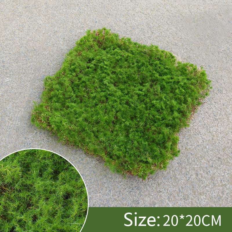 Avelena | Moos-Überzug Stück – Moos Flocken Ornament für Dekoration und Landschaftsgestaltung