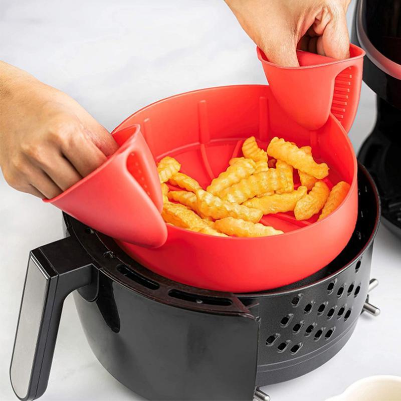 Avelena | Air Fryer Tablett Einfach zu reinigen Antihaft-Backgeschirr
