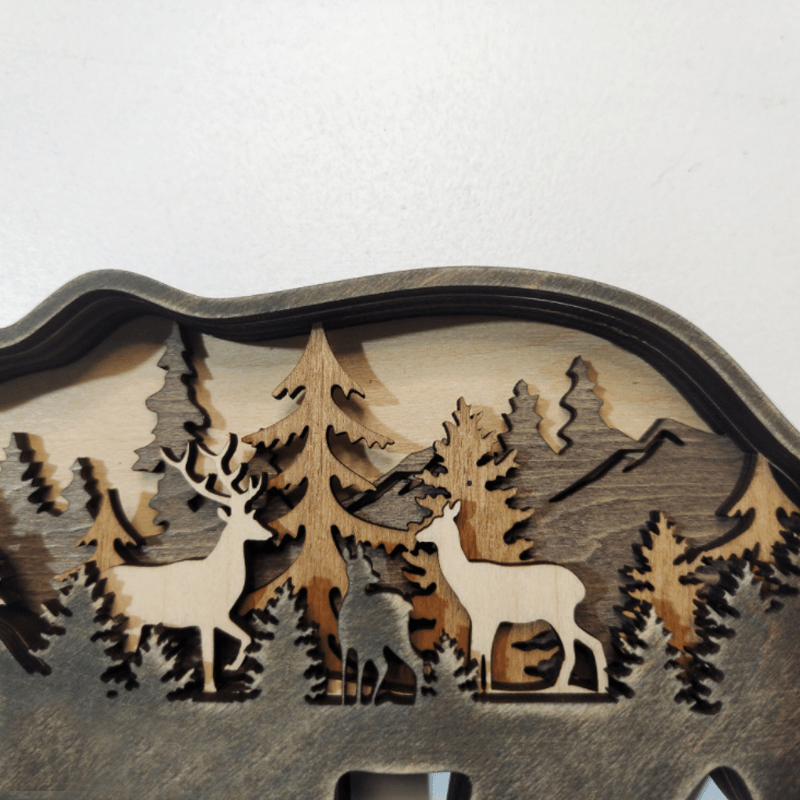 Avelena | 3D Kreative Holz Tier Schnitzerei Handwerk Geschenk